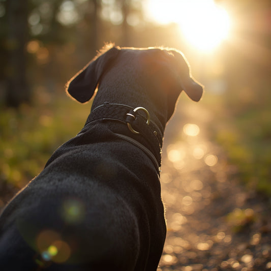 Pawboxx™ Aquafleece Waterproof Dog Collar – Black | Stylish & Durable
