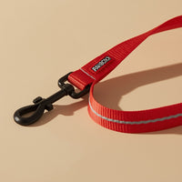 🐾 Reflective Leash – EEZY-6 Red | Pawboxx USA