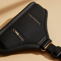 Aquafleece™ Waterproof Dog Harness – Black | Adjustable, Padded & Durable Comfort | Pawboxx USA